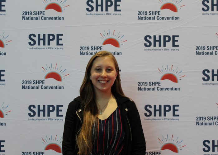 Cheyenne Dibble at SHPE Conference